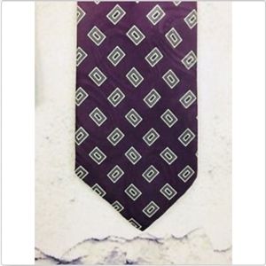 Polo Ralph Lauren Dark Purple & green Silk Tie
